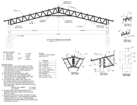 steel box truss architecture detial drawing|steel truss design ideas.